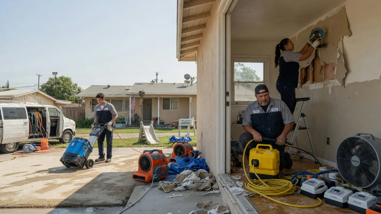 Water Damage Restoration in Red Oak, GA near me